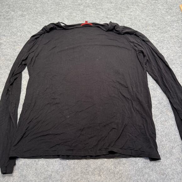 Red by bke Black Strappy Front And size XL 
Long Sleeve Top - Picture 6 of 7